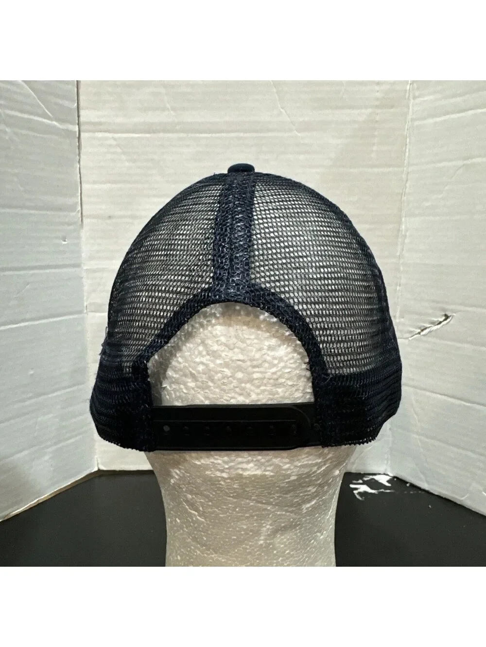 Running Wild Trail Run Marathon Jogging Jog Blue Mesh Snapback Baseball Cap
